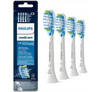 Philips Sonicare C3 Premium Plaque Defence HX9044/17 Lot de 4 + blanc + têtes de brosse soniques
