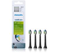 Philips W2 Optimal White HX6064/11 Lot de 4 + noir + têtes de brosse soniques