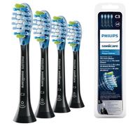 Philips C3 Premium Plaque Defence HX9044/33 Lot de 4 + noir + têtes de brosse soniques