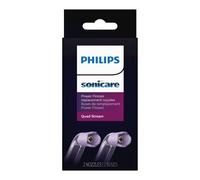 Philips Sonicare Power Flosser HX3062/00 Lot de 2 embouts pour fil dentaire Quad Stream (F3) Blanc