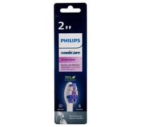 Philips Sonicare S2 Sensitive HX6052/10 Têtes de Brosse x 2 - Brosses à dents - Pharmacie en ligne LaSante.net