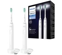 Philips 3000 series 3100 series HX3675/13 2x Brosses à dents électriques - Blanche