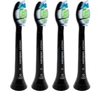 Philips Sonicare Têtes de brosse à dents HX6064 Noir Lot de 4 Diamond Clean