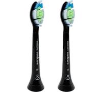 Philips Sonicare Têtes de brosse à dents HX6068 Noir Lot de 2 Diamond Clean