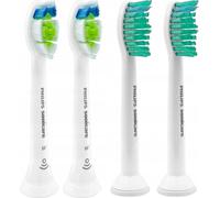 Philips Sonicare Têtes de brosse DiamondClean ProResults Standard blanc Lot de 4