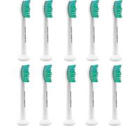Philips Sonicare Têtes de brosse HX6018 Lot de 10 embouts de rechange ProResults