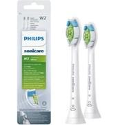 Philips Sonicare W2 Optimal White HX6062/10 Lot de 2 + blanc + têtes de brosse soniques, Tête brosse à dent électrique