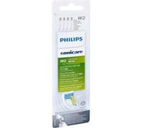 Philips W2 Optimal White HX6064/10 Lot de 4 + blanc + têtes de brosse soniques, Tête brosse à dent électrique