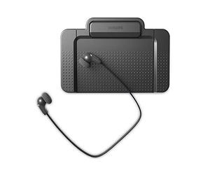 Philips SpeechExec LFH7277/08 Kit de Transcription avec Interrupteur à Pied USB Ergonomique ACC2330, Casque stéréo encastré LFH0334, Logiciel de Lecture SpeechExec Pro 2 Ans ABO