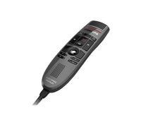 Philips Microphone de dictée SpeechMike Premium USB LFH3500 – Haut-parleur – Gris perle foncé