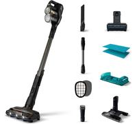 Philips SpeedPro Max Aqua Plus Aspirateur sans fil 3 en 1, suceur 360°, batterie 80 min, noir (XC8349/01)