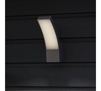 Philips Outdoor Splay Applique murale LED 12 W Anthracite, lumière blanche froide 4000 K, classe de protection IP44, ampoule intégrée