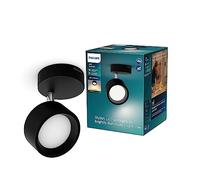 Philips, spot Bracia 1x5.5W, blanc chaud 2700K, Noir
