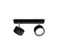 Philips Spot Bracia 2x5,5W blanc chaud 2700K Noir