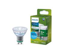 PHILIPS Spot LED GU10 UltraEfficient, 35 W, EyeComfort, Sans Scintillement, Lumière Blanc Froid 4000 K, 215 Lumens, Culot GU10, Lot de 1