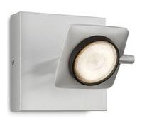 Philips - Spot orientable mural Millennium LED L11 cm - Aluminium Argent G