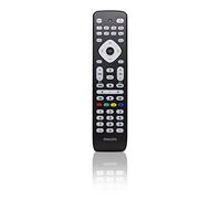Philips SRP2018/10 Télécommande Universelle 8 en 1 Compatible 800 Marques, 10m de Portée, Noir
