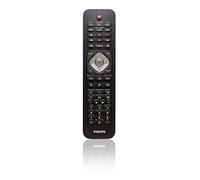 Philips SRP5016/10 Télécommande Universelle 6 en 1 avec Raccourcis, Touches Programmables, Configuration Rapide, Noir