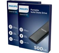 Philips - SSD Philips espace externe G 500 GB | Soufflez un 1 pièce | 2 pièces