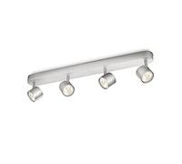 Philips STAR Spots LED Lumière d'Intérieur Métallique Aluminium