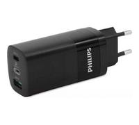 PHILIPS - Station de charge USB - DLP2681/03 - 230V - USB-A, USB-C1 et USB-C2 - Power Delivery - Recharge rapide - Noir