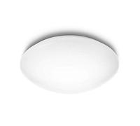 Philips SUEDE Plafonnier LED, 12 watts, 4000 Kelvin, Lumière du Jour Blanc Froid, Blanc