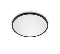 Philips Plafonnier LED Super Slim SceneSwitch – 3 ambiances, blanc chaud, noir