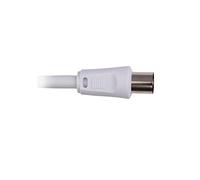 Philips SWV2516W - Câble coaxial PAL - 1,5 m M/F - Blanc