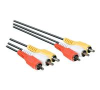 Philips SWV2966W - Câble vidéo/audio - vidéo / audio composite - RCA mâle pour RCA mâle - blindé