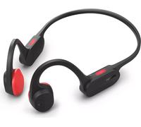 Philips TAA5608BK/00 Casque sport sans fil à oreillettes ouvertes|Conduit osseux|Bluetooth LE Audio & LC3|IPX5 résistant à l'eau|6 heures de lecture|Sécurité LED