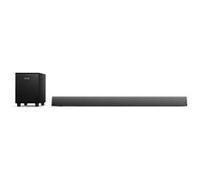 Philips TAB5308 - Système de barre audio - pour home cinéma - Canal 2.1 - sans fil - Bluetooth - 70 watt (Totale) - gris foncé Gris foncé, Noir, Gris G