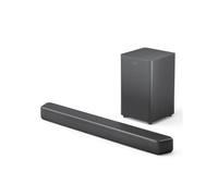 Philips TAB5309 - Système de barre audio - pour home cinéma - Canal 2.1 - sans fil - Bluetooth - 120 Watt (Totale) - gris foncé