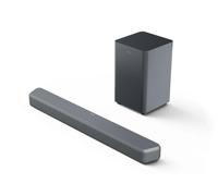 PHILIPS TAB5601 Barre de Son 2.1 avec Caisson sans Fil, 290 W Max, Dolby Digital Plus, DTS Virtual:X, Intellisound AI Audio, Bluetooth Le 5.4, HDMI Arc, entrées Optique et USB, Gun Metal