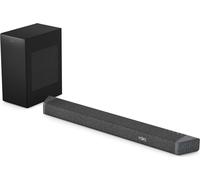 Philips TAB7908/10 Barre de son 5.1.2 avec caisson de basses sans fil | 740W | Dolby Atmos | DTS Virtual:X | Son surround | Roku TV Ready Easylink | Télécommande | Support mural | Noir