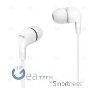 PHILIPS TAE1105 Écouteurs In-Ear Avec Fil Jack 3.5 Oreillette Télécommande Blanc