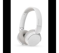 Philips TAH3209WT/00 Casque Supra-Aural Sans Fil Bluetooth 5.3 Blanc - HP 32mm, 25h Autonomie, Dynamic Bass, Micro intégré, Pliable, Compatible iOS/Android