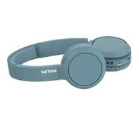 Philips TAH4205BL - Écouteurs avec micro - sur-oreille - Bluetooth - sans fil - isolation acoustique - bleu Bleu