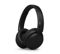 Philips TAH5209BK/00 Casque sans Fil Supra-aural Bluetooth, Isolation phonique Passive, 65 Heures d’autonomie, Son Naturel, appels clairs, Basses dynamiques, Recharge en 2 Heures Via USB-C - Noir
