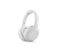 Philips TAH8506WT/00 Casque Arceau Bluetooth 5.0 Blanc, ANC Hybride, Autonomie 45h (ANC Activé) / 60h, USB Type-C, Impédance 32 Ohm, Microphone intégré