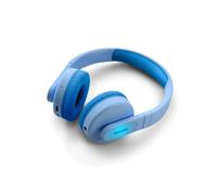 Philips TAK4206BL/00 Casque Arceau Bluetooth 5.0 & Filaire USB-C, Micro Intégré, 20-20000Hz, Autonomie 28h, Bleu, 128g