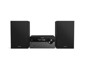 Philips TAM4505/12 ensemble audio pour la maison Système micro audio domestique 60 W Noir, Gris