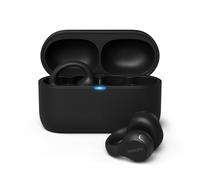 Philips TAQ2000BK écouteurs True Wireless Style oreillette, Conception Open Ear - multipoint Bluetooth, autonomie 28 Heures, boîtier de Charge en Format de Poche, appels clairs - Noir
