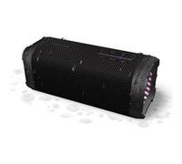 Philips TAS2000B Enceinte sans Fil Bluetooth avec Jeu de lumières LED, Bass+ 20 W, Auracast, 20 Heures d’autonomie, Indice IPX5, Micro, contrôle à partir de l’Application - Noire
