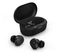 Philips TAT1209BK True Wireless in Ear Bluetooth Headphones - Small Buds. Great Value Natural Sound. Dynamic Bass, Pocket-Sized Charging Case, Clear Calls - Black