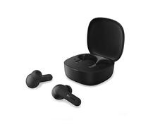 Philips TAT2100BK - Écouteurs True Wireless, Bluetooth 6.0, 36 Heures d’autonomie, 4 micros pour des appels clairs, résistants aux éclaboussures IPX4, boîtier de Charge de Poche, Noir