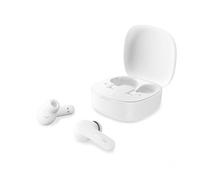 PHILIPS TAT2100WT - Écouteurs True Wireless, Bluetooth 6.0, 36 Heures d’autonomie, 4 micros pour des appels clairs, résistants aux éclaboussures IPX4, boîtier de Charge de Poche, Blanc