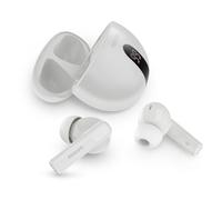 Philips TAT2520WT Écouteurs Intra-Auriculaires réducteurs de Bruit Bluetooth True Wireless - Petits Embouts, Son Naturel, Fonction Dynamic Bass - boîtier de Chargement de Poche, appels clairs - Blanc