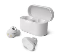 Philips TAT3509WT Noise Cancelling True Wireless In Ear Bluetooth Headphones - Small buds. Natural sound. Dynamic bass, Pocket-sized charging case, Clear calls Ideal for Commuting And Excersie - White