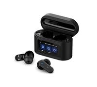Philips TAT6000BK Écouteurs True Wireless avec boîtier de Charge Intelligent, réduction de Bruit, 4 Microphones, Basses dynamiques, 28 h d’autonomie, Bluetooth 5.4, IPX5 et Assistant Vocal - Noir
