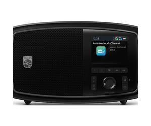Philips TAV2000DB Portable Analogique et numérique Noir